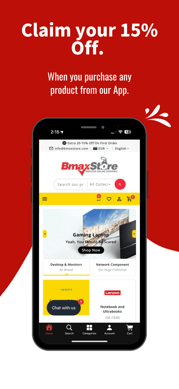 Bmax store screenshot